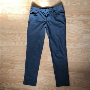 Men’s Gray lululemon ABC pants
